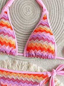 时尚女士金属海星装饰性感比基尼套装夏季热销泳衣