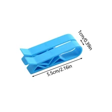 10/20pcs Garbage Bag Clips, Practical Sealing Clips, Non-Slip Trash Can Clips, Garbage Sorting Tools, Men's Tools - Blue - View 7