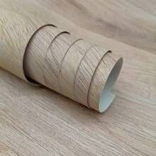 1 卷木纹壁纸，自粘 PVC 墙纸适用于厨房、客厅、浴室、卧室墙壁、橱柜和家具翻新装饰，翻新贴纸可撕墙板，墙纸，壁纸，春季装饰品让您的家焕然一新，拉玛装饰贴纸 - 棕色 - 查看 3