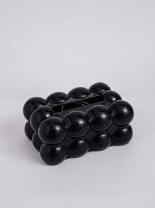 1 Stück Plastik Taschentuchbox, leicht luxuriöse, einfarbige Taschentuchbox, geeignet für Schlafzimmer, Wohnzimmer und Auto, Heimdekoration, Küchendekor, Haushaltsdekoration, Schulmaterial, Papierhandtuchhalter, Küche, Küchenrollenhalter, Taschentuchbox schwarz, Taschentuchhalterbox, weiße Taschentuchbox, Taschentuchthalter, weißer Taschentuchhalter, Feuchttücherhalter, Taschentuchbox-Halter, Serviettenhalter, Fest- und Familienzusammenkunft, Küchen-Esszimmer-Tischdekoration für Zuhause, Schlafzimmer, Wohnzimmer, Wohndekoration, Dekorbox, Hochzeitsgeschenk für Frauen, Sommerreise-Urlaubsfestival-Muss-have