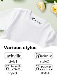 1pc Custom Name Signature Stamp For Kids, Cartoon Pattern Name Stamps Personalized, DIY Customized Cartoon Self Inking Name Stamp, Stamps For Signing Name, Name Stamp For Clothing Kids Waterproof - Unicorn - View 5