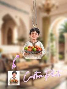 1 Peça Decoração Suspensa de Retrato com Tema de Ramadã Personalizada em Acrílico, Pingente de Ramadã 3D Criativo Personalizado, Decoração de Festa de Ramadã, Enfeite de Retrato Pingente de Ramadã, Decoração de Casa, Decoração de Quarto, Decoração de Festa com Tema, Decoração de Ramadã, Chaveiro de Acrílico, Acessório Fofo de Carro e Ideia de Presente, Ramadã, Inverno, Primavera, Feriado, Festival