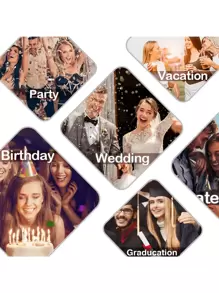 无缝接发胶带真人发直发接发皮纬粘合胶沙龙品质女士 20 件/30 克万圣节服装 - S6 - 查看 5