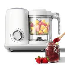 AMZBABYCHEF Baby Food Maker, 4 In 1 Food Processor And Steamer, Baby Puree Blender, Multifunctional Baby Puree Maker, Dishwasher Safe - US B Type Plug(110-127V) - View 2