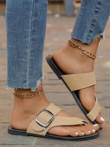 Sandalias planas mujer con suela de corcho suave, nuevos diseños de verano, zapatos de mamá, zuecos, cómodos, negros, para playa, estilo urbano, regalo para el Día de la Madre