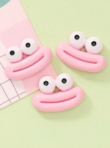 10/30/50pcs Random Mixed Funny Sausage Mouth Shiny Resin Cabochons, DIY Hairpin Headband Decor,Phone Case Accessories - Regular - View 6