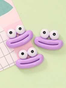 10/30/50pcs Random Mixed Funny Sausage Mouth Shiny Resin Cabochons, DIY Hairpin Headband Decor,Phone Case Accessories - Regular - View 3