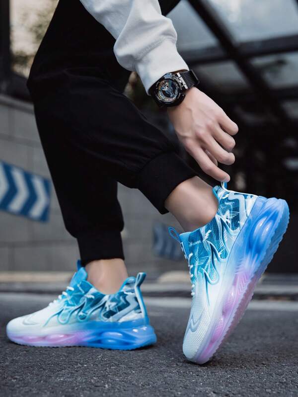 Versatile Fashion Casual Shoes For Men, Wear-Resistant Non-Slip Low-Top Sneakers, Lightweight Breathable Mesh Upper For Outdoor Sports And Indoor Fitness Training