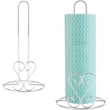 Iron Standing Kitchen Paper Towel Holder, Table And Kitchen Storage Toilet Paper Stand, Vertical Paper Towel Rack - Multicolor - View 11