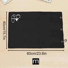 LICVIC Custom Golf Towel With Embroidery Name, Personalized Golf Towels For Golf Bags For Men, Customized Funny Golf Towel, Customizable Workout Towels, Ghost Golf Towel, Retirement Golf Gifts For Men, Birthday Gifts, Wedding Gifts, Valentine's Day, Soft Absorbent Towels, Father, Men, Women, Boyfriend, Grandparents Christmas Beauty Accessories - M - View 13