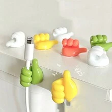 10 piezas de organizador de cables autoadhesivo de ranura única, soporte de gestión de cables de escritorio, para cables de datos, auriculares, cables Ethernet, clips de cables adhesivos blancos/negros, aplicables para escritorio, mesa de noche, cargador de teléfono, computadora, hogar, oficina, auto