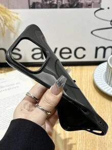 1 pezzo Custodia protettiva in silicone con ricarica magnetica compatibile con iPhone 16 Pro Max, 15, 14, 13, 12, 11 Pro Max