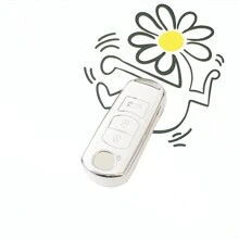 2/4 Buttons TPU Car Remote Key Fob Cover Shell Case For 2,3,6 Atenza Axela Demio CX-5 CX-3 CX7 CX8 CX-9 MX-5 Key Chain - one-size - View 10