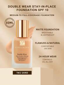Estée Lauder Double Wear 持久彩妆 - 1 盎司/ 30 毫升 - 1W2 沙色 - 1W2 SAND - 查看 1