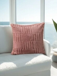 1 Stück neuer, simpler Kissenbezug, nordischer minimalistischer Sofakissenbezug für Zuhause, weich, glatt und atmungsaktiv. Dekoriert mit warmer und fröhlicher Atmosphäre, für Wohnszenen Heimdekoration