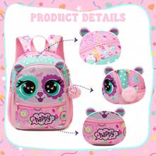 1pc Cute 13 Inch Animal Backpack Kindergarten Outdoor Sports Little Girl With Small Pendant - 13inch Animal Backpack - View 8