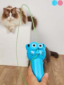 1pc Interesting String Launcher Toy, Suitable For Interactive Cat And Dog Toys