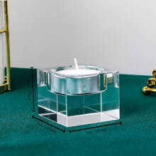 1pc Personalized Photo 3d Crystal Ball , Customized 3d Holographic Photo Etched Inside The Crystal, With Your Own Photo - Multicolor - View 6