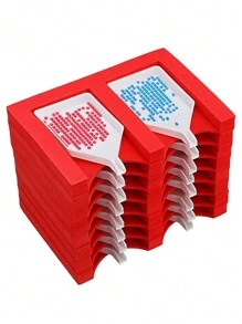 16 Slot Diamond Painting Storage Rack And 16 Diamond Trays, Drawing Accessories Tray Tower Drawing Multifunctional Tray Storage Box, Diamond Embroidery Mosaic Decoration Handicraft Drawing Tool Kit For Adults DIY Crafts