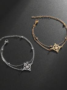 1条时尚女巫结手链，适合日常佩戴