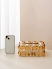 1 Stück Plastik Taschentuchbox, leicht luxuriöse, einfarbige Taschentuchbox, geeignet für Schlafzimmer, Wohnzimmer und Auto, Heimdekoration, Küchendekor, Haushaltsdekoration, Schulmaterial, Papierhandtuchhalter, Küche, Küchenrollenhalter, Taschentuchbox schwarz, Taschentuchhalterbox, weiße Taschentuchbox, Taschentuchthalter, weißer Taschentuchhalter, Feuchttücherhalter, Taschentuchbox-Halter, Serviettenhalter, Fest- und Familienzusammenkunft, Küchen-Esszimmer-Tischdekoration für Zuhause, Schlafzimmer, Wohnzimmer, Wohndekoration, Dekorbox, Hochzeitsgeschenk für Frauen, Sommerreise-Urlaubsfestival-Muss-have