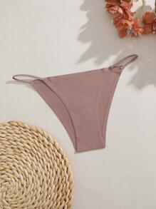 FINETOO 8 件装纯色印花无缝女士性感三角裤，舒适基本款内裤 - 彩色 - 查看 6