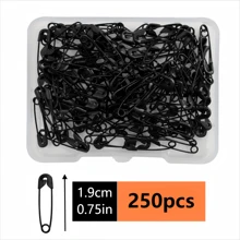 120pcs/300pcs Premium Black Pins,0.75inch Metal Pins Small, Versatile, And Easy-To-Use Sewing Notions For Crafting, Quilting, And DIY Projects - High-Quality, Rust-Resistant And Corrosion-Free(Box Not Include ) - Multicolor - View 14