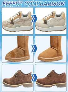 Suede Cleaner, Suede Shoe Cleaner With Brush, Shoe Cleaner Sneaker For Knit Boots Leather Canvas Nubuck Cleaner