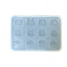 树脂铸造模具、树脂液体模具、树脂珠宝工艺品硅胶模具、树脂钥匙链 - 矽膠 - 查看 5