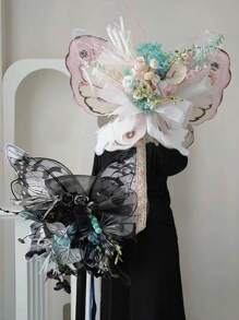 10pcs (20 Sheets)/20 Sets (40 Sheets) Butterfly Wrapping Paper, New Butterfly And Bird Wing Floral Bouquet Wrapping Paper, Matte Waterproof Semi-Transparent Butterfly Wing Shaped Bouquet Wrapping Paper, Flower Wrapping Paper, Wing Shaped Bouquet Handmade Gift Wrapping Paper, DIY Flower Shop Packaging Bags Creative Floral Packaging, 36pcs 3D Colorful PVC Butterflies For DIY Decor, Wedding, Birthday, Party, Back To School, Graduation, Couple Surprise, Valentine's Day Gift, Mother's Day Gift, Anniversary Bouquet