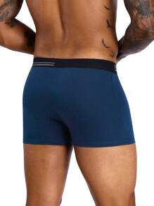 10pieces Pack Cotton Men Boxer Shorts Male Panties Underwear Brand And Underwear For Homme Luxury Set Box Briefs Kit - 彩色 - 查看 7