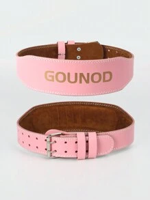 GOUNOD 1 件 PU 7 毫米皮革举重腰带优质举重腰带适用于举重、力量举、交叉训练、健身房、锻炼和重量训练 - 男女举重腰带健身房配件 Fajas Lumbares - 彩色 - 查看 6