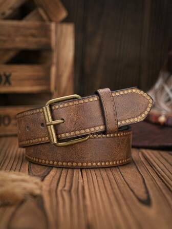 1 st retro herrbälte i PU-läder, lämplig för vardagsbruk (levereras med hålslagare) Sommar, skola, vardagsbruk, företag, pojkvän, make, pappa, män, present, vardagsbruk, mode, tonåring, utomhus, semester, atletisk, resor, gata, bohemisk, vintage, höst, halloween, höst-vinter accessoarer, lämplig för tonåringar, ungdom, män, vardagsbruk, utomhus, atletisk, semester, examenspresenter, födelsedag, vardagsbruk