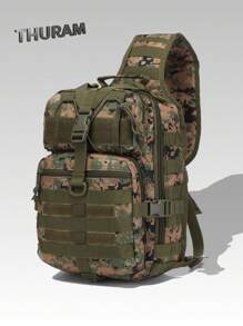 13inch 15L Outdoor Bag Backpack Sport Bag Pack Sling Shoulder Backpack Bag For Every Day Carry Crossbody Vacation School Summer Carry On Men Crossbody Bags) Halloween Christmas Teacher Gift College University Bag Bag For School Man Bag Fanny Pack Bum Bag Waist Bag Fall Travel Essentials Chest Bag Gifts For Men Scream Men Bag Belt Bag Travel Bag Sling Bag For Men Winter Christmas Gifts Holiday Essentials Fanny Pack Back To School The Sporty Life Spring School Supplies - Multicolor - View 16