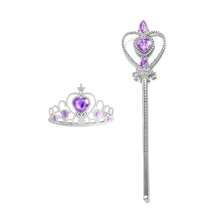 1 Pezzo Bacchetta magica da fata, bacchetta da principessa con glitter e strass, set di bacchette da fata, regalo per feste di compleanno, cosplay e accessori per feste di principesse - Multicolore - Visualizzare 10