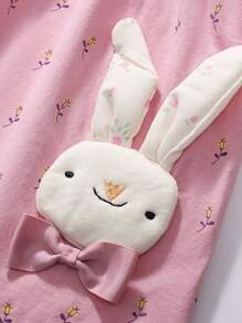 Sweet Young Girls Dress With Cute Doll Decoration And Bow Design, Suitable For Daily Wear And Gift, Summer