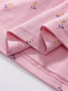 Sweet Young Girls Dress With Cute Doll Decoration And Bow Design, Suitable For Daily Wear And Gift, Summer