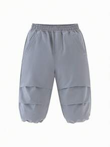 mini bala Baby Girl' Outdoor Pants, Waterproof And Stain-Resistant Loose Bottoms