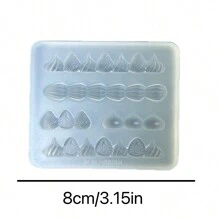 Moldes de resina para manualidades, moldes de líquido de resina, accesorios de moldes de silicona para líquido de resina, moldes de silicona para llaveros de resina, moldes de resina - Silicona - Ver 4