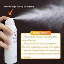 200ML Whitening Concealer Sunscreen Isolation Spray Waterproof Moisturizing V7 Contains 7 Vitamins Skin Care - White - View 3