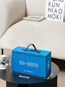 2025 Container Gift Box, Empty Box, Baking Suitcase, Handheld Gift, Red Shipping Container Gift Packaging Box - Multicolor - View 3