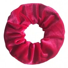 7 pièces Élastiques à cheveux couleur unie pour femmes, bandeaux pour cheveux doux et élégants, set de variété de tons roses