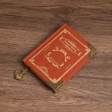 One Copy/Two Copies/Three Copies/Five Copies/Six Copies/Gift Box Version/Retro Soft Leather Hardcover Notebook With 200 Pages. It Features A Hollowed-Out Design On The Cover, A Satin Ribbon Bookmark, An Anchor Decoration, Metal Edges For Fixation, Eye-Protection Paper. It Is Suitable For Office Business, Campus Life, Daily Use And As A Holiday Gift. It's A High-Quality Notebook For Office Meetings, A Diary, A Bullet Journal And A Record Book.