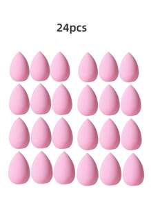 1/3pcs Large Water Drop Makeup Sponge, Makeup Blender, Dry & Wet Dual-Use Makeup Tool, Face Makeup Tool, Expands When Wet To Save Powder, Soft & Easy To Apply, Makeup Sponge, Makeup Blender, [Suitable For Concealing, Makeup Application, Christmas, Mother's Day Gift] - Multicolor - View 20