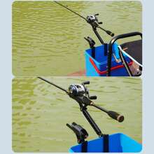 Telescopic Foldable Adjustable Fishing Rod Stand Bracket, Suitable For Bank Fishing, Pier Fishing Rods - Multicolor - View 4