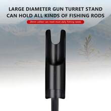 Telescopic Foldable Adjustable Fishing Rod Stand Bracket, Suitable For Bank Fishing, Pier Fishing Rods - Multicolor - View 9