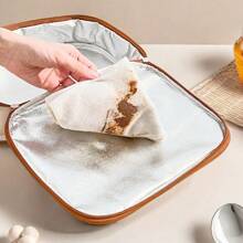 WORTHBUY Tragbare Lunchbox mit großer Kapazität und Capybara-Motiv, süßes Cartoon-Muster, isolierte Thermolunchbox, wasserdicht & staubdicht, Lebensmittelbehälter, wiederverwendbare Kühltasche, Picknick-Tasche, geeignet für Schüler & Erwachsene in Schule, Büro, Camping, Picknick, Reisen