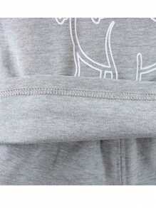 Infant Baby Boy Sets Summer Clothing Casual Sport Suit Short-Sleeved POLO Shirt + Shorts 2Pcs Set Kids Grey Dinosaur Print Tracksuit Boy's Suit