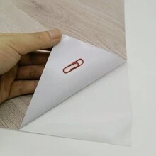 1 卷木纹壁纸，自粘 PVC 墙纸适用于厨房、客厅、浴室、卧室墙壁、橱柜和家具翻新装饰，翻新贴纸可撕墙板，墙纸，壁纸，春季装饰品让您的家焕然一新，拉玛装饰贴纸 - 棕色 - 查看 5