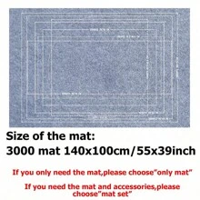 1 套拼图收纳卷轴毛毡拼图垫适用于 1500-3000 件成人拼图黑色灰色绿色多种规格可选拼图配件